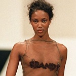 naomi campbell nipple slip